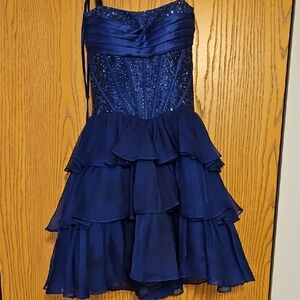 Sherri Hill Royal Blue Dress